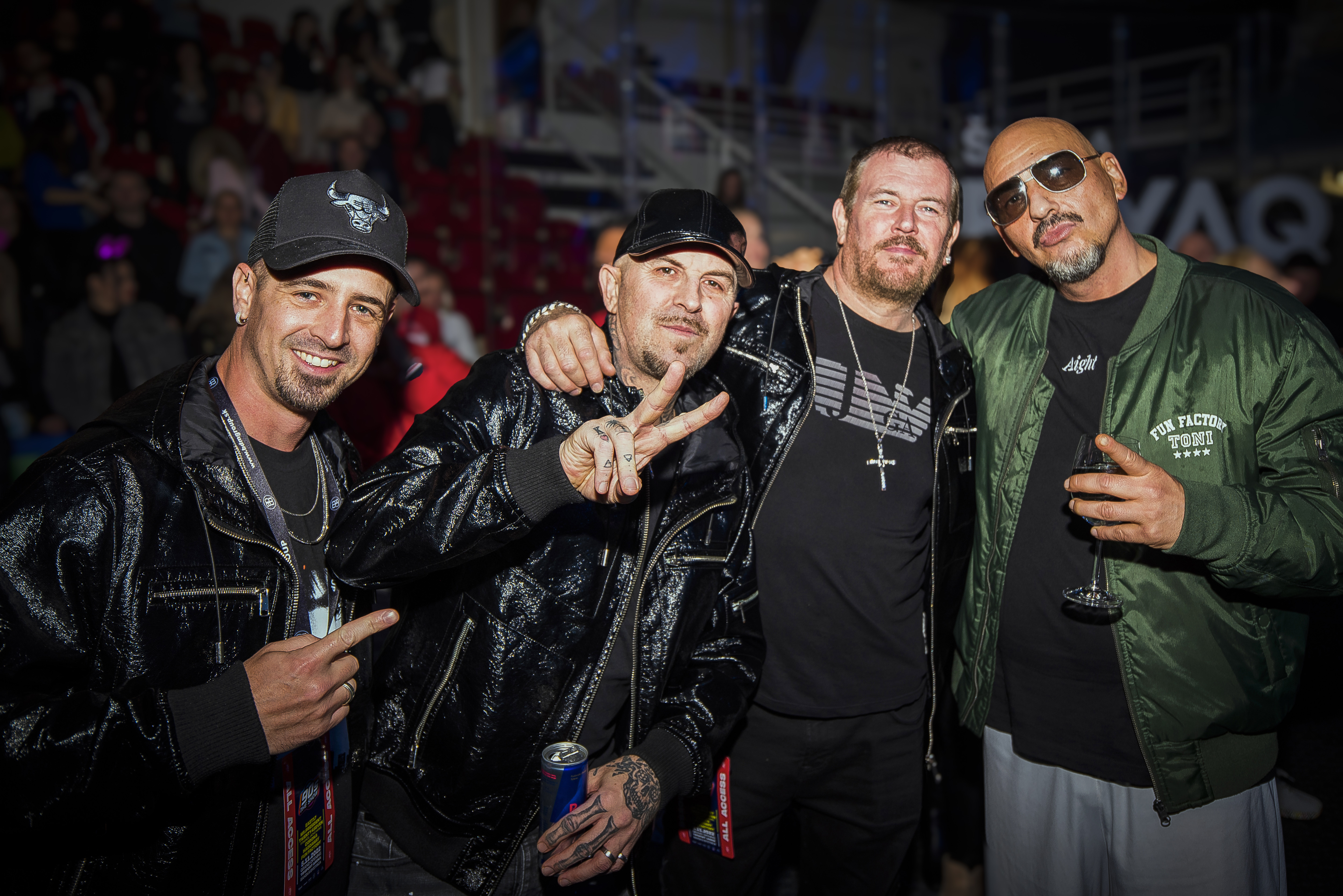 Hudobná skupina East 17 na podujatí – eventová fotografia